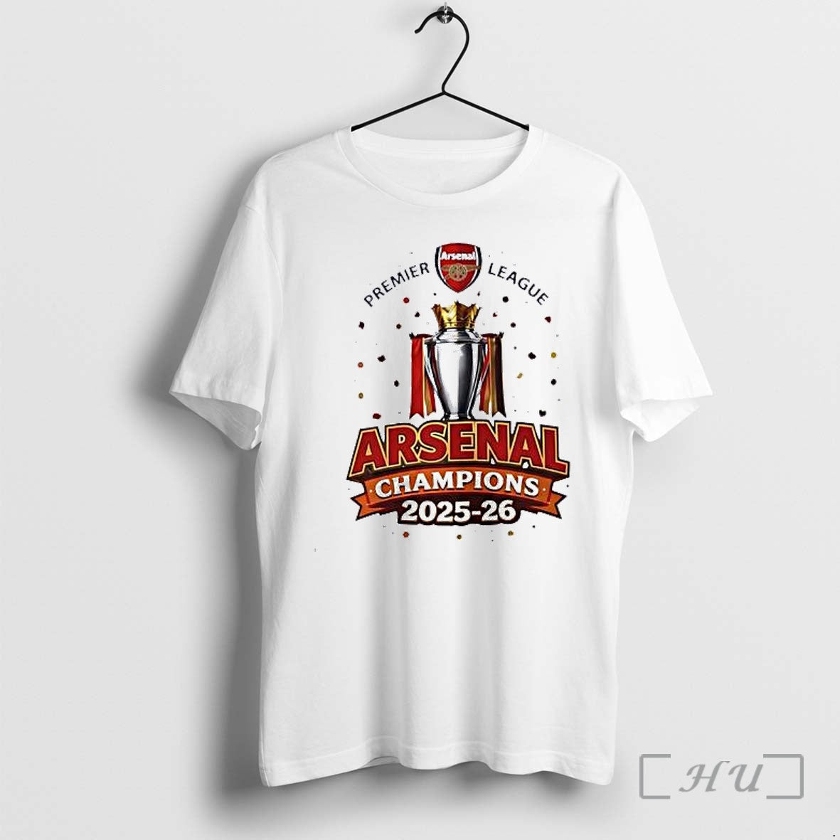 Officials Premier League Arsenal Champions 2025 26 - Adult & Kids T-Shirts, Sweatshirts & Hoodies apparel design preview 1