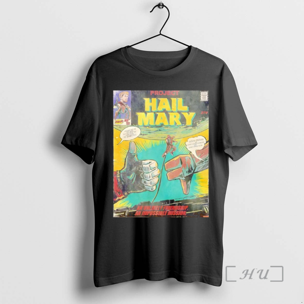 Officials Project Hail Mary An Unlikely Friendship - Adult & Kids T-Shirts, Sweatshirts & Hoodies apparel design preview 1