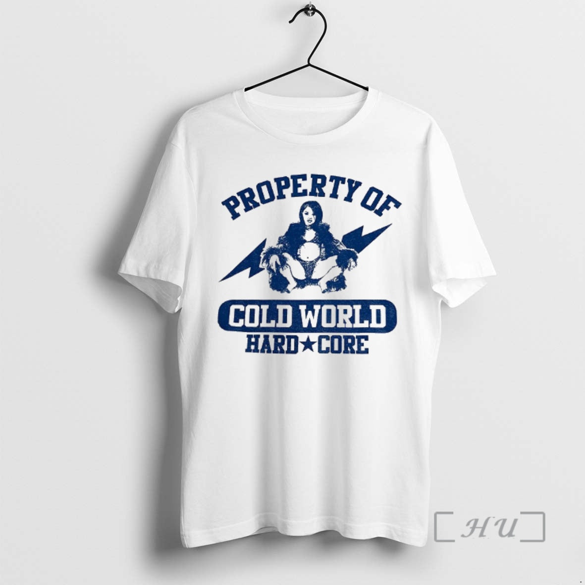 Officials Property Of Cold World Hard Core 2026 - Adult & Kids T-Shirts, Sweatshirts & Hoodies apparel design preview 1