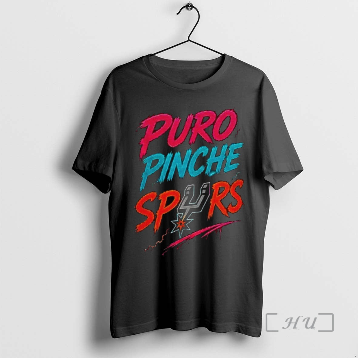 Officials Puro Pinche Spurs Victor Wembanyama San - Adult & Kids T-Shirts, Sweatshirts & Hoodies apparel design preview 1