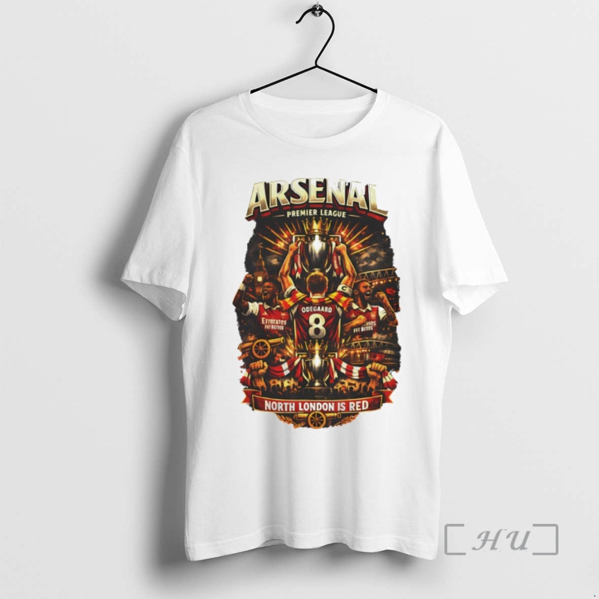 Officials Qjxuovkv Arsenal Champions Premier League - Adult & Kids T-Shirts, Sweatshirts & Hoodies apparel design preview 1