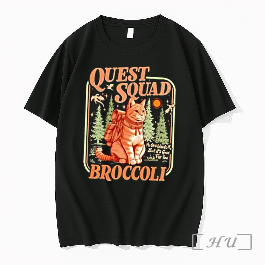Officials Quest Squad Broccoli Premium Sweater Jpg - Adult & Kids T-Shirts, Sweatshirts & Hoodies apparel design preview 1