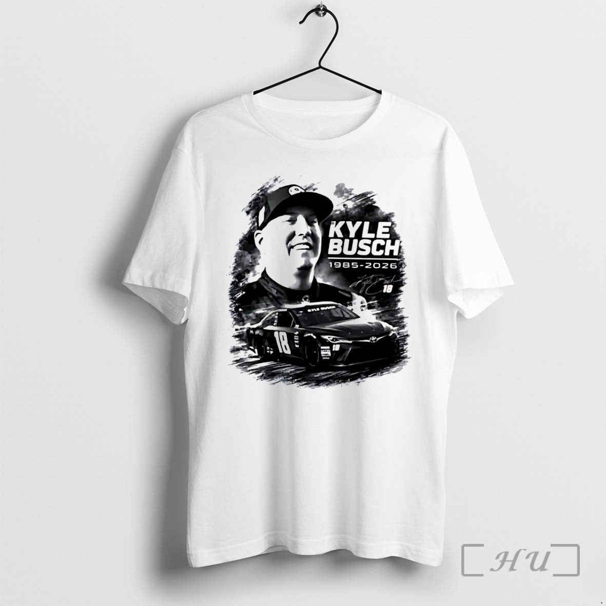 Officials Rip Kyle Busch 1985 2026 Signature - Adult & Kids T-Shirts, Sweatshirts & Hoodies apparel design preview 1