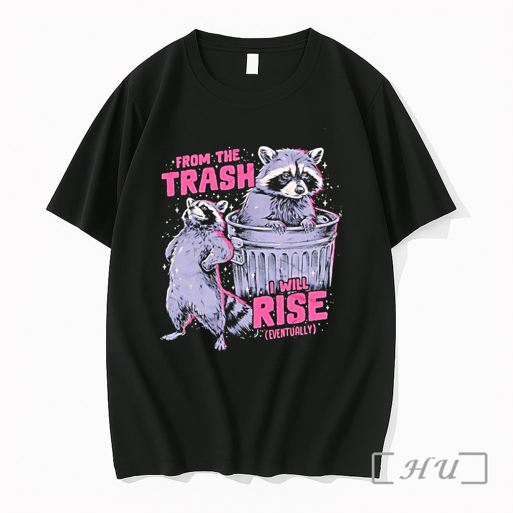 Officials Raccoon From The Trash Will Rise Funny - Adult & Kids T-Shirts, Sweatshirts & Hoodies apparel design preview 1