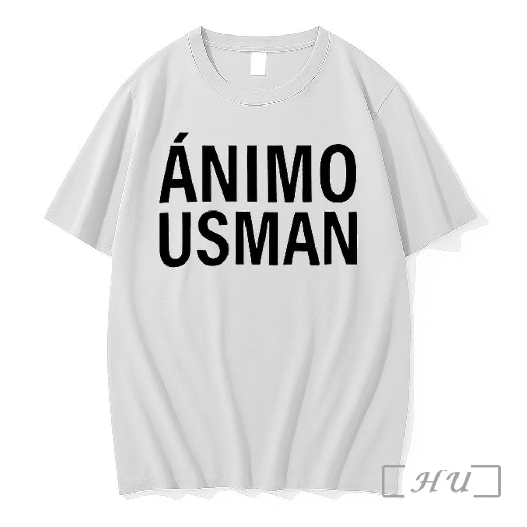 Officials Real Madrid Players With Stay Strong Usman - Adult & Kids T-Shirts, Sweatshirts & Hoodies apparel design preview 1