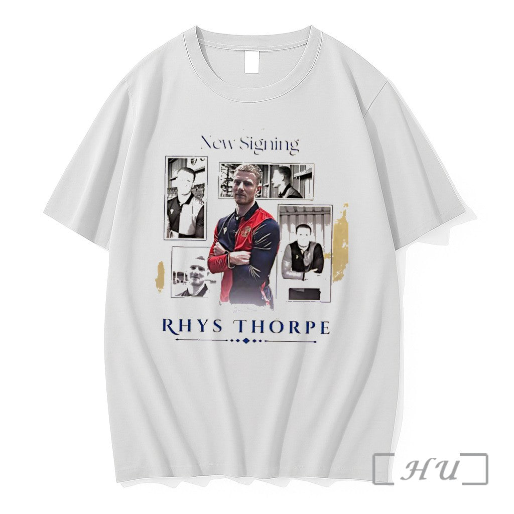 Officials Rhys Thorpe New Signing Afc Rushden And - Adult & Kids T-Shirts, Sweatshirts & Hoodies apparel design preview 1