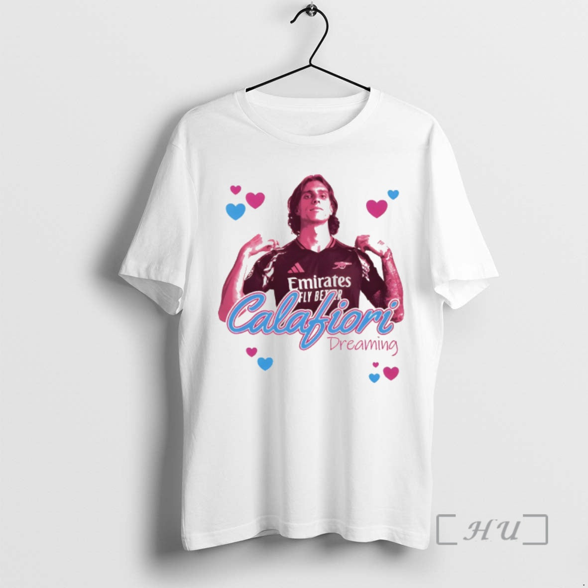 Officials Riccardo Calafiori Dreaming Arsenal Fc - Adult & Kids T-Shirts, Sweatshirts & Hoodies apparel design preview 1