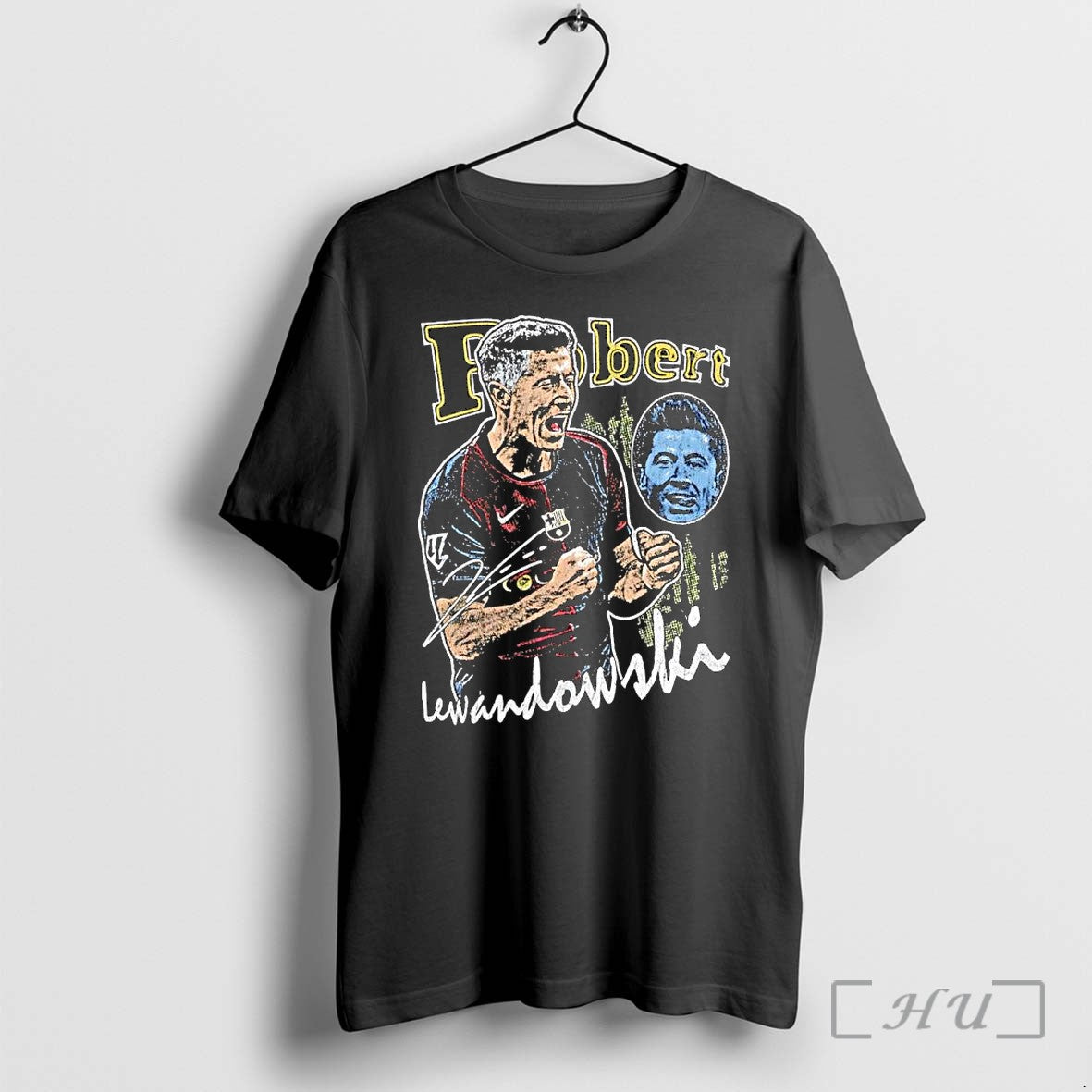 Officials Robert Lewandowski Fc Barcelona La Liga - Adult & Kids T-Shirts, Sweatshirts & Hoodies apparel design preview 1