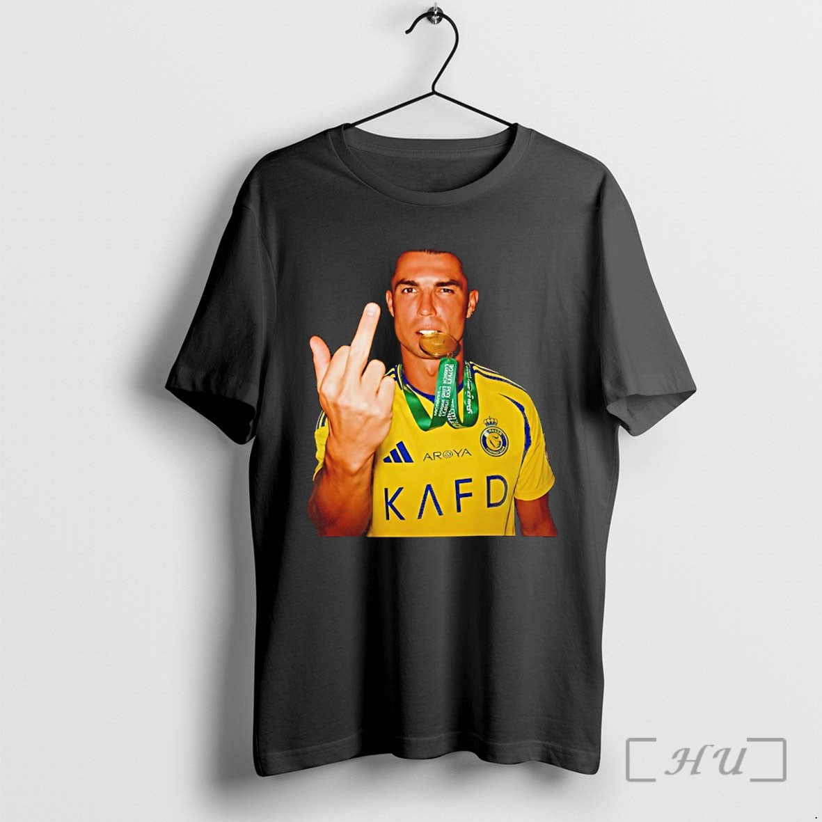 Officials Ronaldo Al Nassr 2025 26 Saudi Pro League - Adult & Kids T-Shirts, Sweatshirts & Hoodies apparel design preview 1
