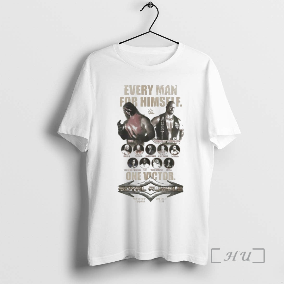 Officials Royal Rumble 2001 Every Man For Himself One - Adult & Kids T-Shirts, Sweatshirts & Hoodies apparel design preview 1