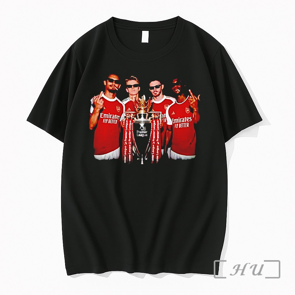 Officials Saka Odegaard Mikel Arteta Middle Finger - Adult & Kids T-Shirts, Sweatshirts & Hoodies apparel design preview 1