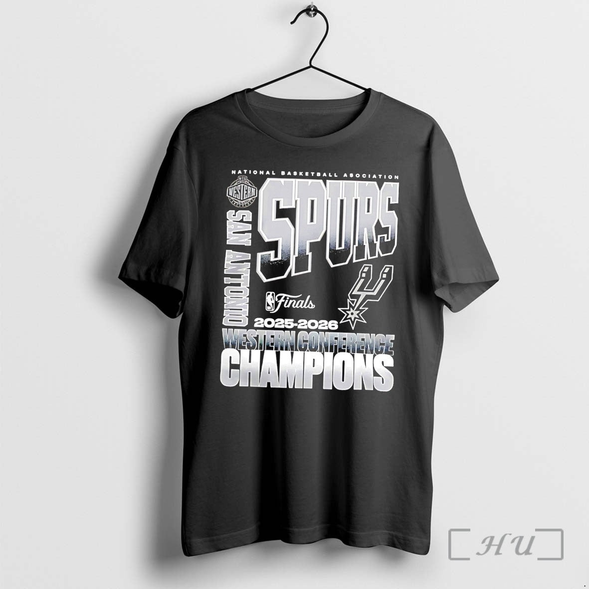Officials San Antonio Spurs 2026 Nba Western - Adult & Kids T-Shirts, Sweatshirts & Hoodies apparel design preview 1