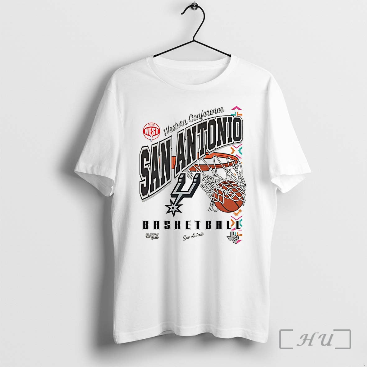 Officials San Antonio Spurs Basketball New Era - Adult & Kids T-Shirts, Sweatshirts & Hoodies apparel design preview 1
