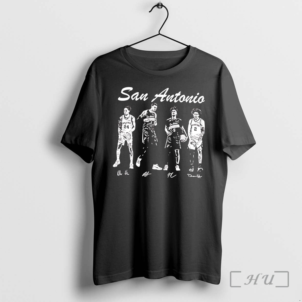 Officials San Antonio Spurs Wembanyama Harper Castle - Adult & Kids T-Shirts, Sweatshirts & Hoodies apparel design preview 1