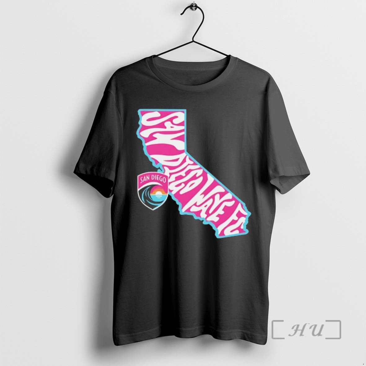 Officials San Diego Wave Fc Groovy Team State - Adult & Kids T-Shirts, Sweatshirts & Hoodies apparel design preview 1