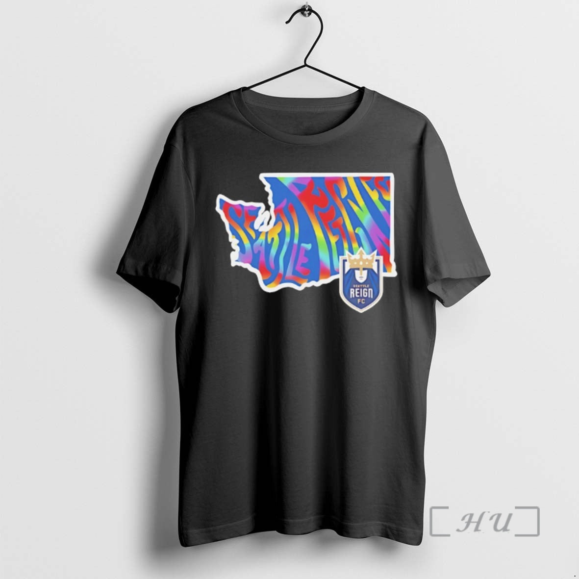 Officials Seattle Reign Fc Groovy Pride State 2026 - Adult & Kids T-Shirts, Sweatshirts & Hoodies apparel design preview 1