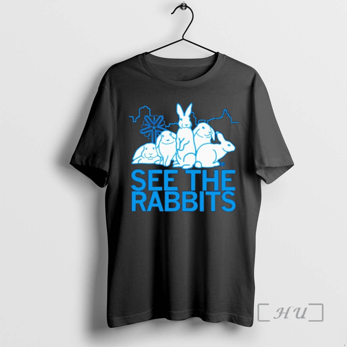 Officials See The Rabbits - Adult & Kids T-Shirts, Sweatshirts & Hoodies apparel design preview 1
