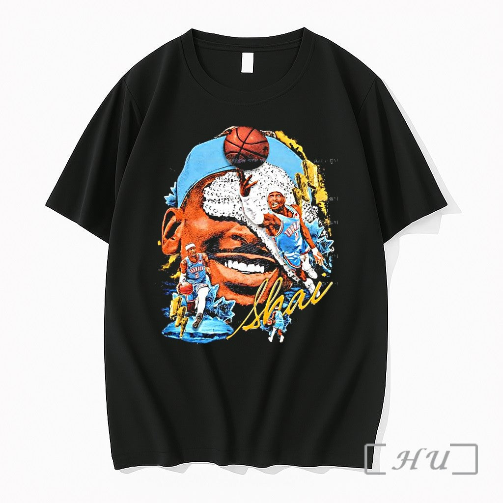 Officials Shai Gilgeous Alexander Ock Thunder Big - Adult & Kids T-Shirts, Sweatshirts & Hoodies apparel design preview 1
