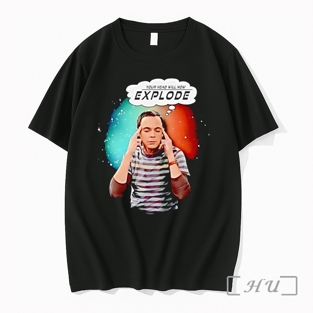 Officials Sheldon Cooper Your Head Will Now Explode - Adult & Kids T-Shirts, Sweatshirts & Hoodies apparel design preview 1
