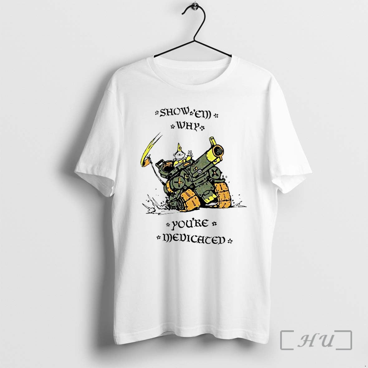 Officials Show Em Why Youre Medicated Premium Sweater - Adult & Kids T-Shirts, Sweatshirts & Hoodies apparel design preview 1