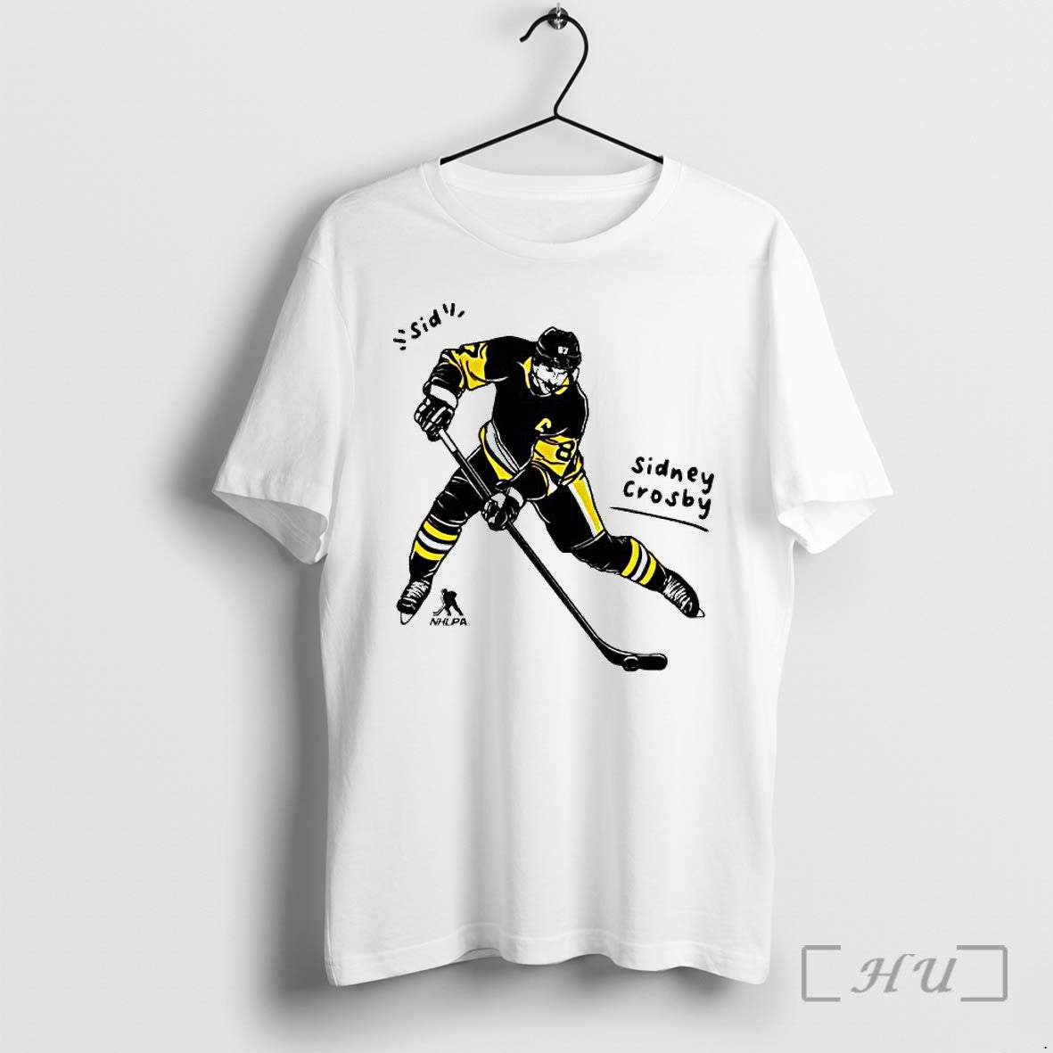 Officials Sidney Crosby Pittsburgh Penguins Hockey - Adult & Kids T-Shirts, Sweatshirts & Hoodies apparel design preview 1