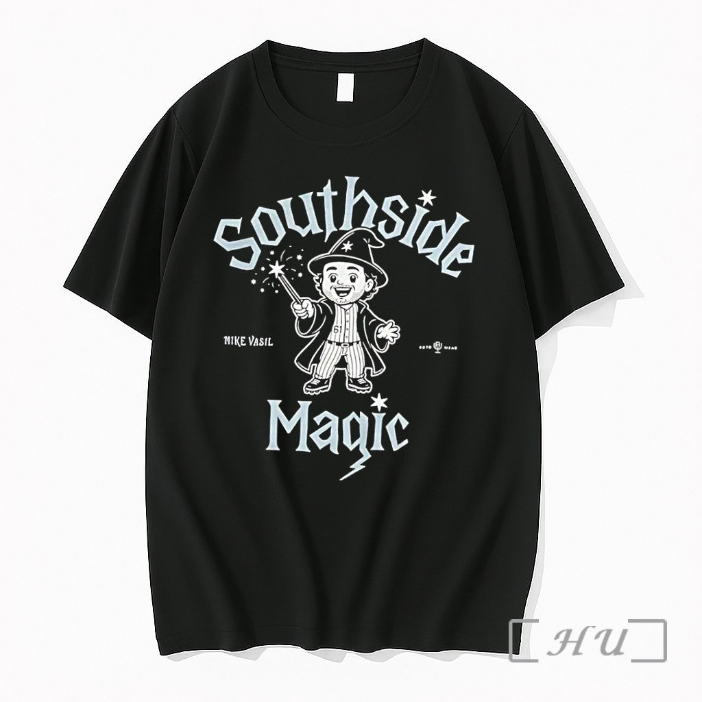 Officials Southside Mike Vasil Wizard Magic Baseball - Adult & Kids T-Shirts, Sweatshirts & Hoodies apparel design preview 1