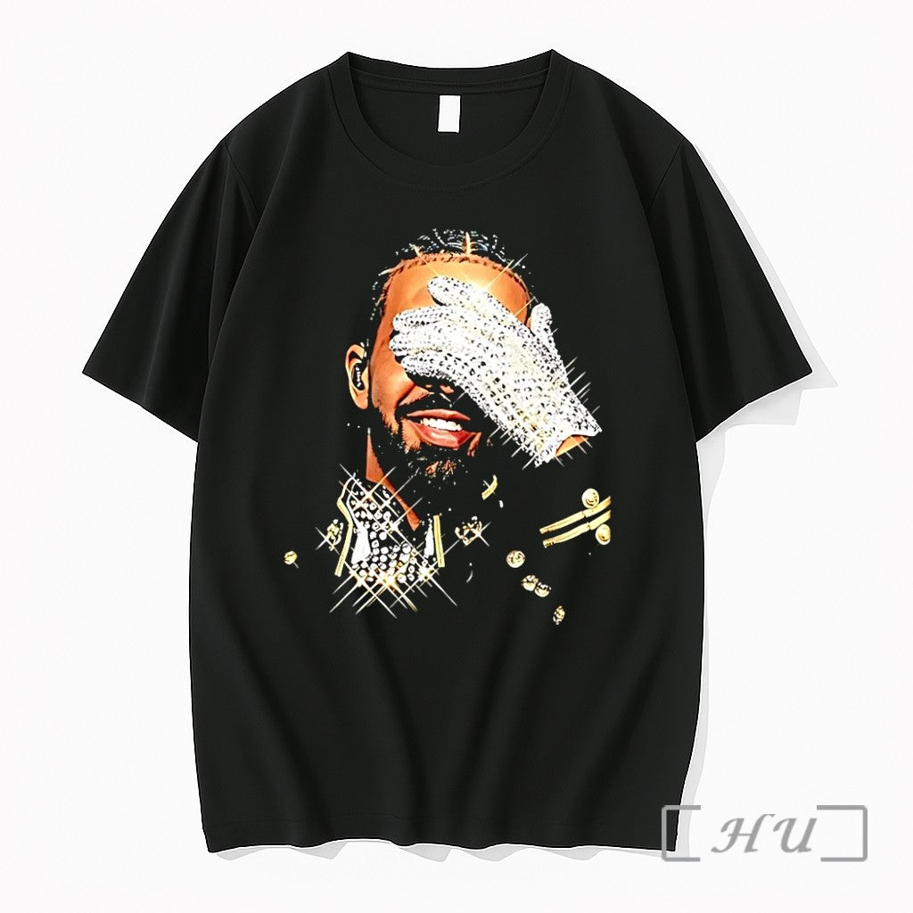Officials Sparkling Michael Jackson Glove Embellished - Adult & Kids T-Shirts, Sweatshirts & Hoodies apparel design preview 1