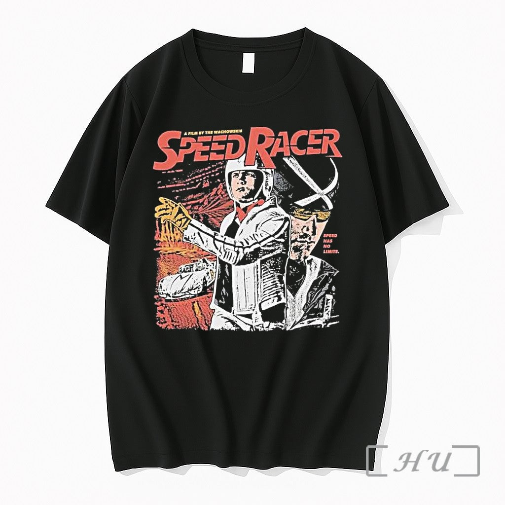 Officials Speed Racer Wachowskis Film Vintage Mach 5 - Adult & Kids T-Shirts, Sweatshirts & Hoodies apparel design preview 1