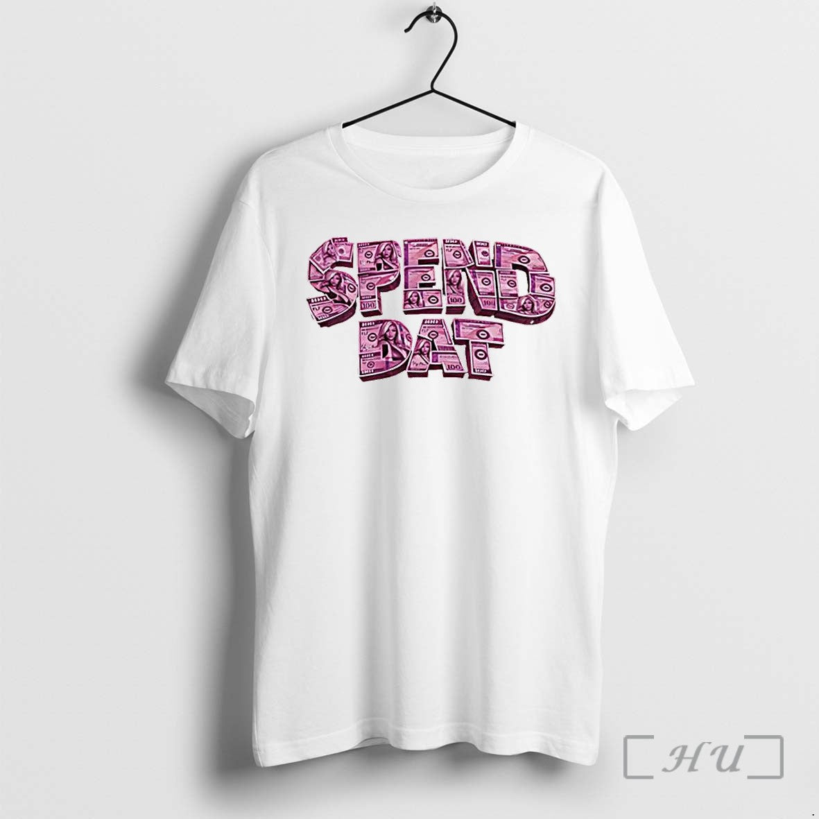 Officials Spend Dat Pink Dollar Bills Woman Premium - Adult & Kids T-Shirts, Sweatshirts & Hoodies apparel design preview 1