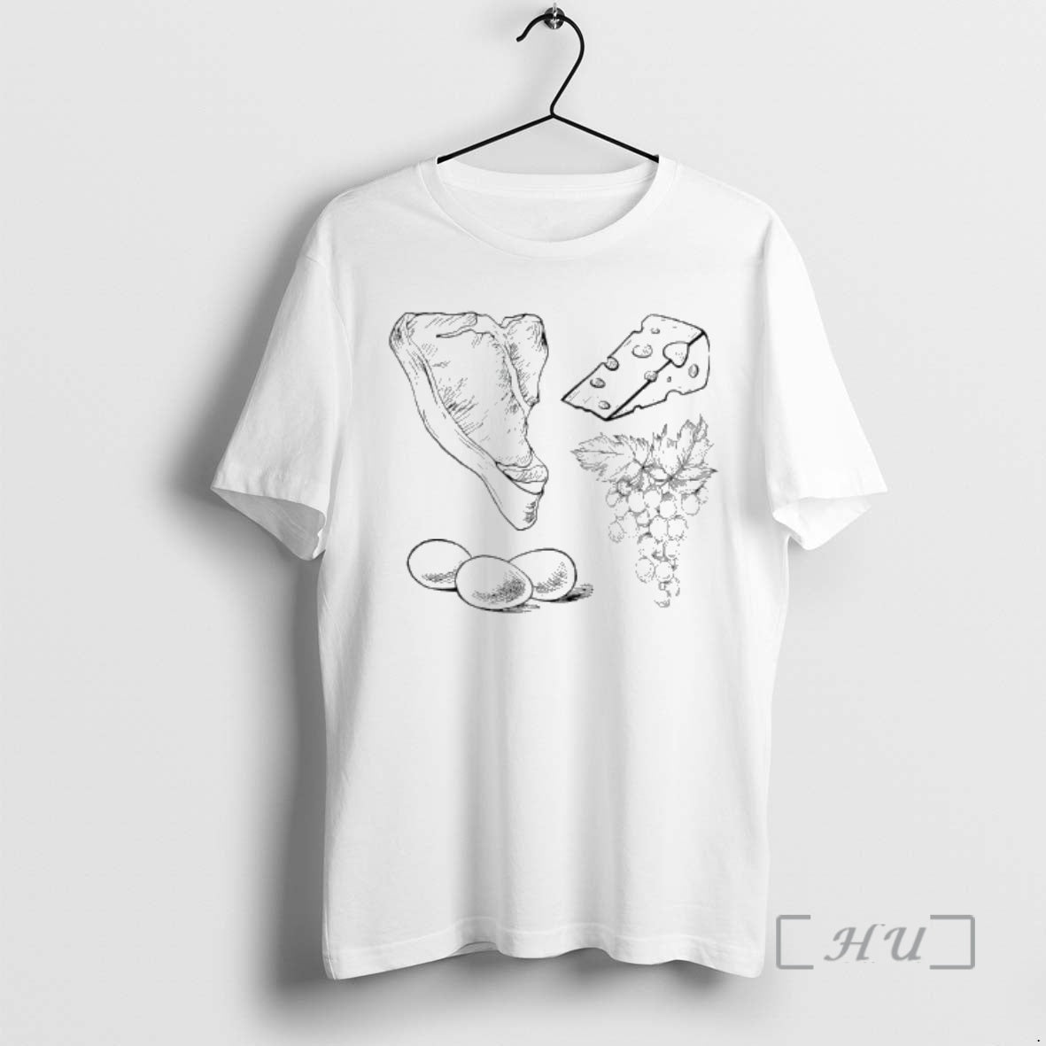 Officials Steak Cheese Eggs Grape Juice - Adult & Kids T-Shirts, Sweatshirts & Hoodies apparel design preview 1