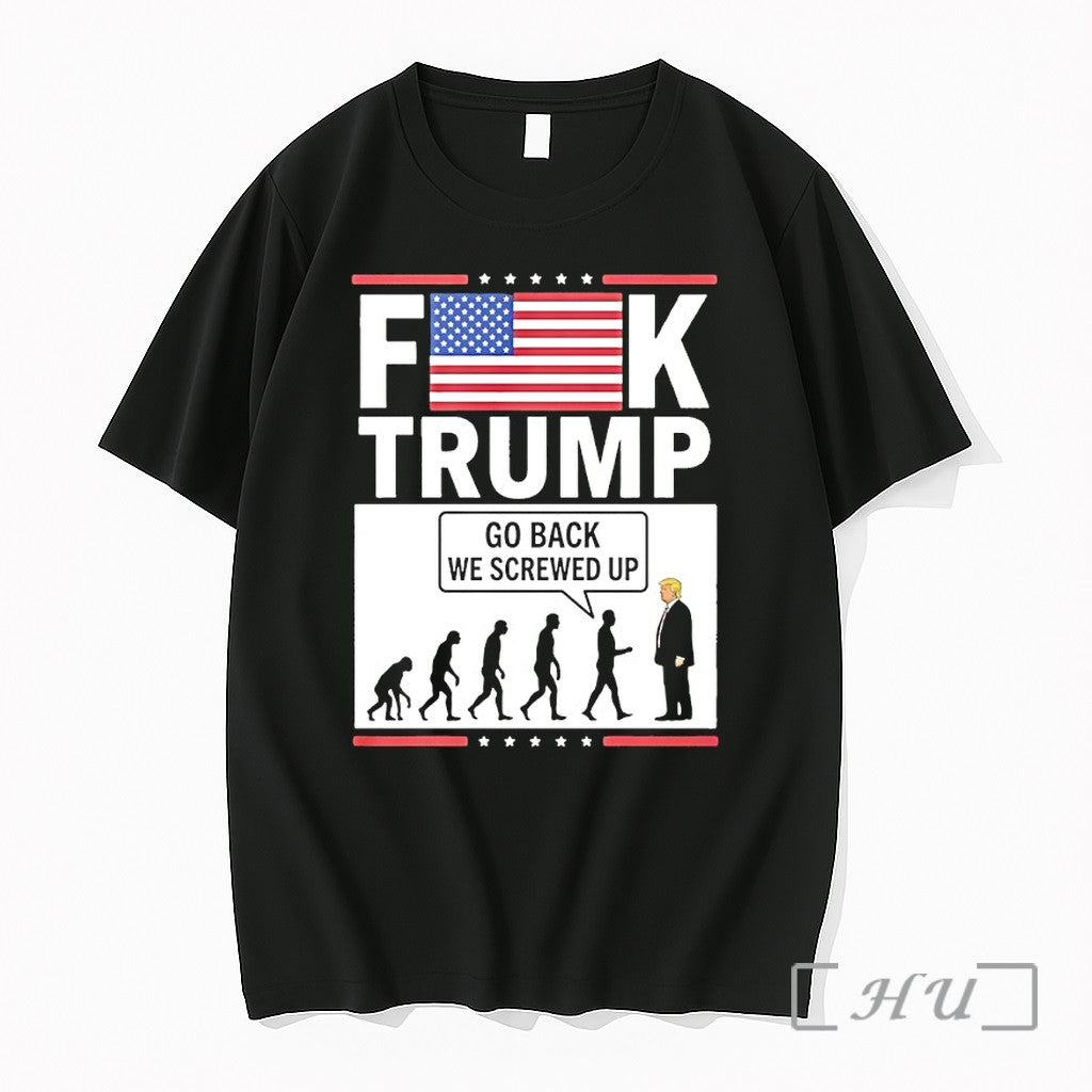 Officials Stephen Colbert Fuck Trump Go Back We - Adult & Kids T-Shirts, Sweatshirts & Hoodies apparel design preview 1