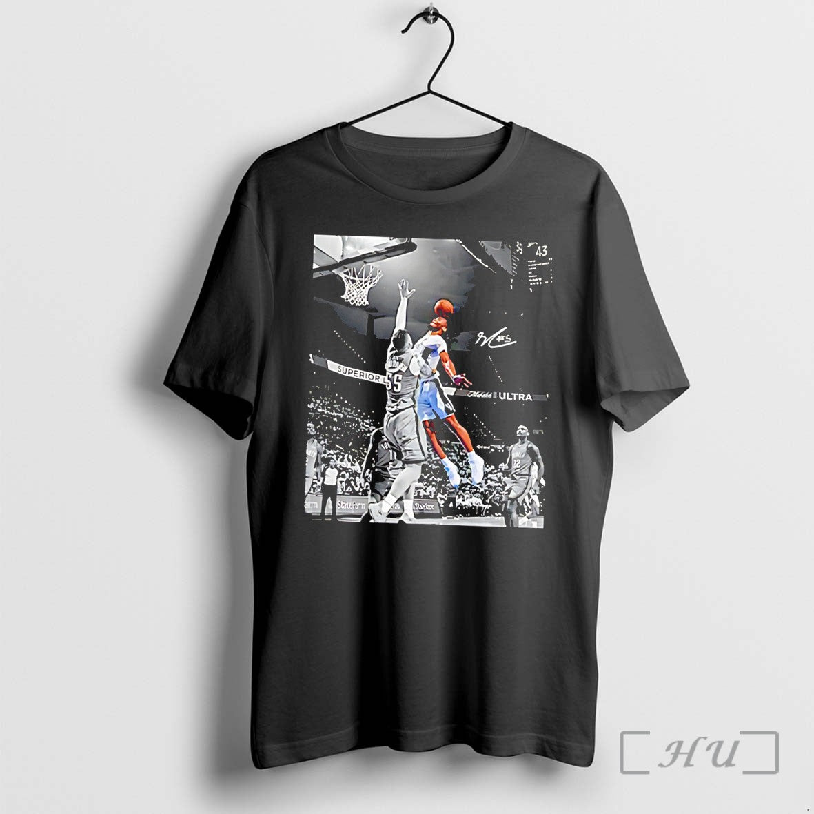 Officials Stephon Castle Dunk Over Isaiah Hartenstein - Adult & Kids T-Shirts, Sweatshirts & Hoodies apparel design preview 1