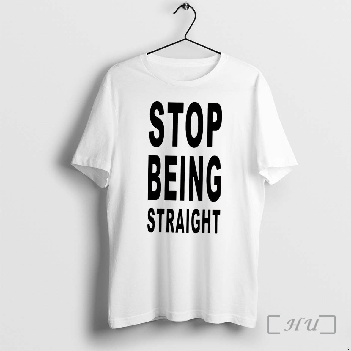 Officials Stop Being Straight Text Premium Sweater - Adult & Kids T-Shirts, Sweatshirts & Hoodies apparel design preview 1