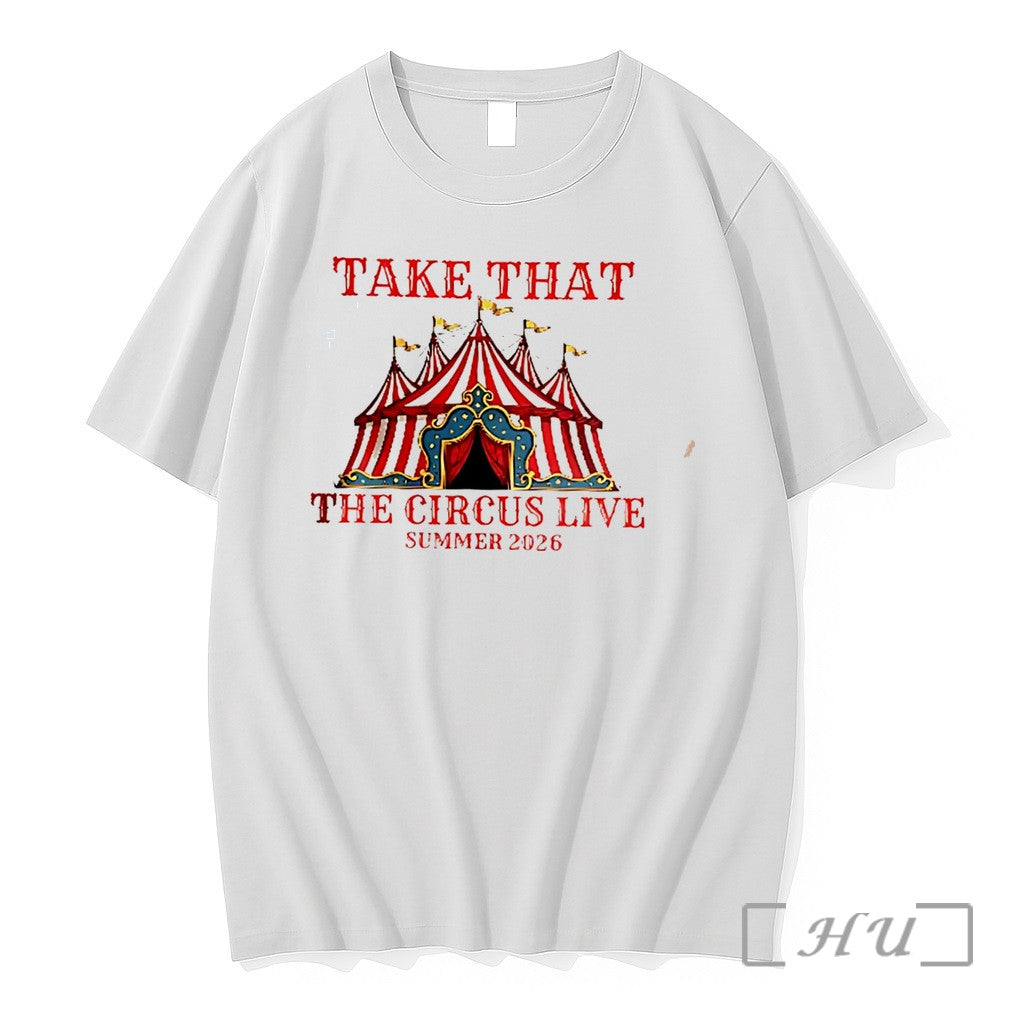 Officials Take That Circus Live Summer 2026 Tour - Adult & Kids T-Shirts, Sweatshirts & Hoodies apparel design preview 1