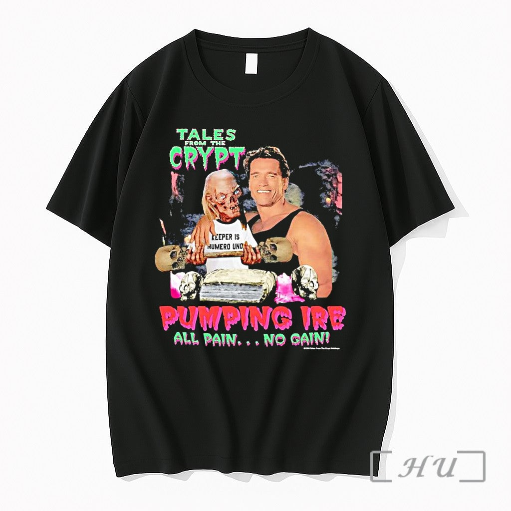 Officials Tales From The Crypt Pumping Ire - Adult & Kids T-Shirts, Sweatshirts & Hoodies apparel design preview 1