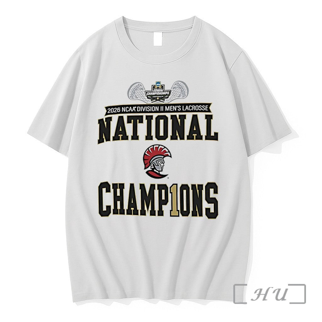 Officials Tampa Spartans 2026 Ncaa Dii Mens Lacrosse - Adult & Kids T-Shirts, Sweatshirts & Hoodies apparel design preview 1