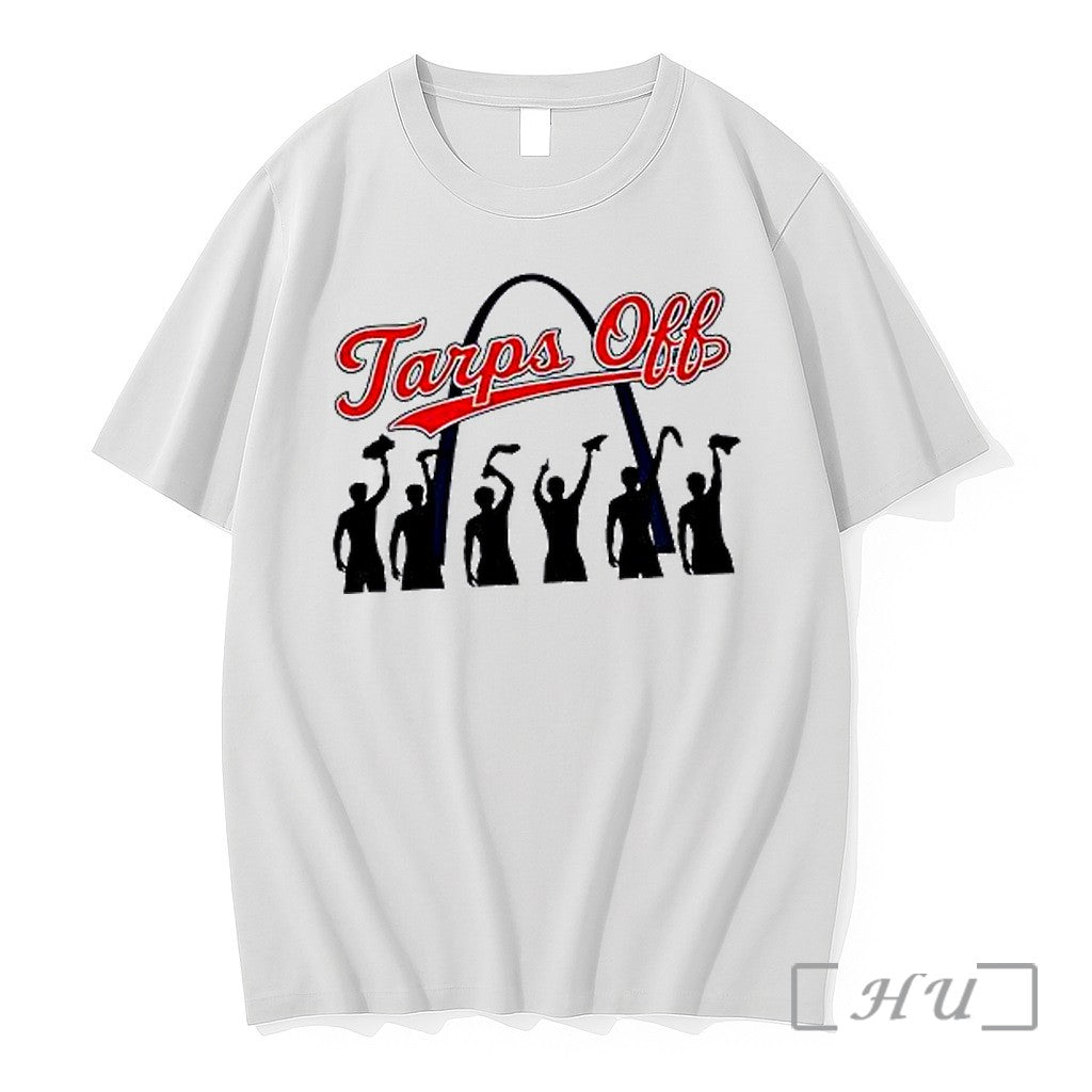 Officials Tarps Off St Louis Arch Baseball Fans - Adult & Kids T-Shirts, Sweatshirts & Hoodies apparel design preview 1