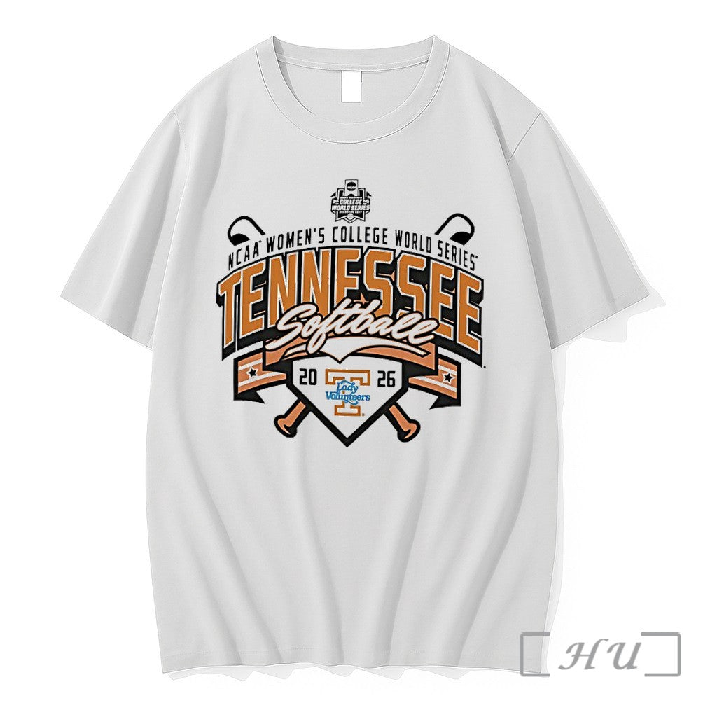 Officials Tennessee Softball 2026 Ncaa Womens College - Adult & Kids T-Shirts, Sweatshirts & Hoodies apparel design preview 1