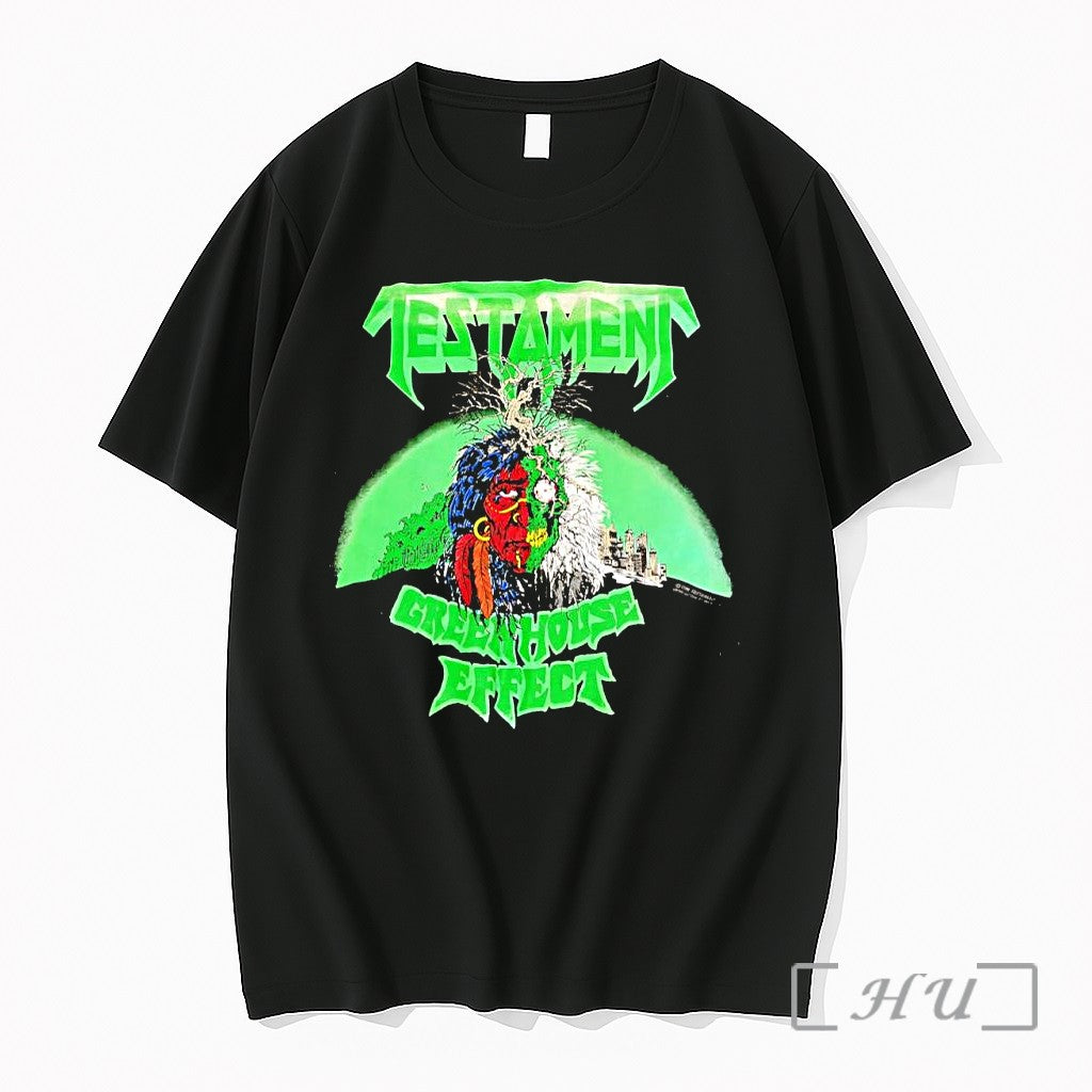 Officials Testament Green House Effect Premium - Adult & Kids T-Shirts, Sweatshirts & Hoodies apparel design preview 1