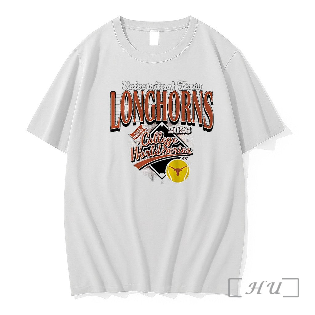 Officials Texas Longhorns Ncaa Womens College World - Adult & Kids T-Shirts, Sweatshirts & Hoodies apparel design preview 1