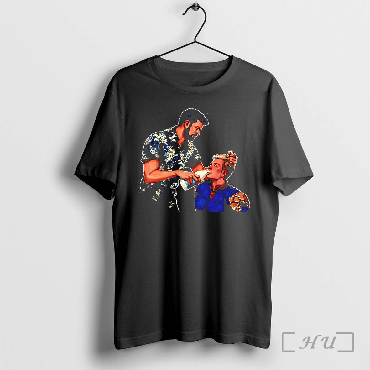 Officials The Boys Billy Butcher Feeding Homelander - Adult & Kids T-Shirts, Sweatshirts & Hoodies apparel design preview 1