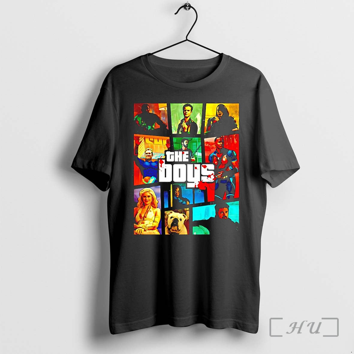 Officials The Boys Characters Collage Premium Sweater - Adult & Kids T-Shirts, Sweatshirts & Hoodies apparel design preview 1