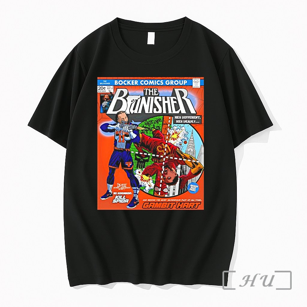 Officials The Brunisher Jalen Brunson Kill Spida - Adult & Kids T-Shirts, Sweatshirts & Hoodies apparel design preview 1