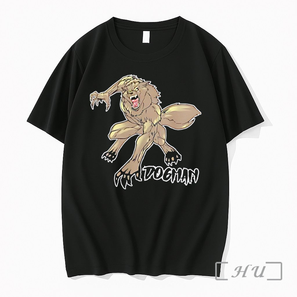 Officials The Dogman With Muscular Werewolf - Adult & Kids T-Shirts, Sweatshirts & Hoodies apparel design preview 1
