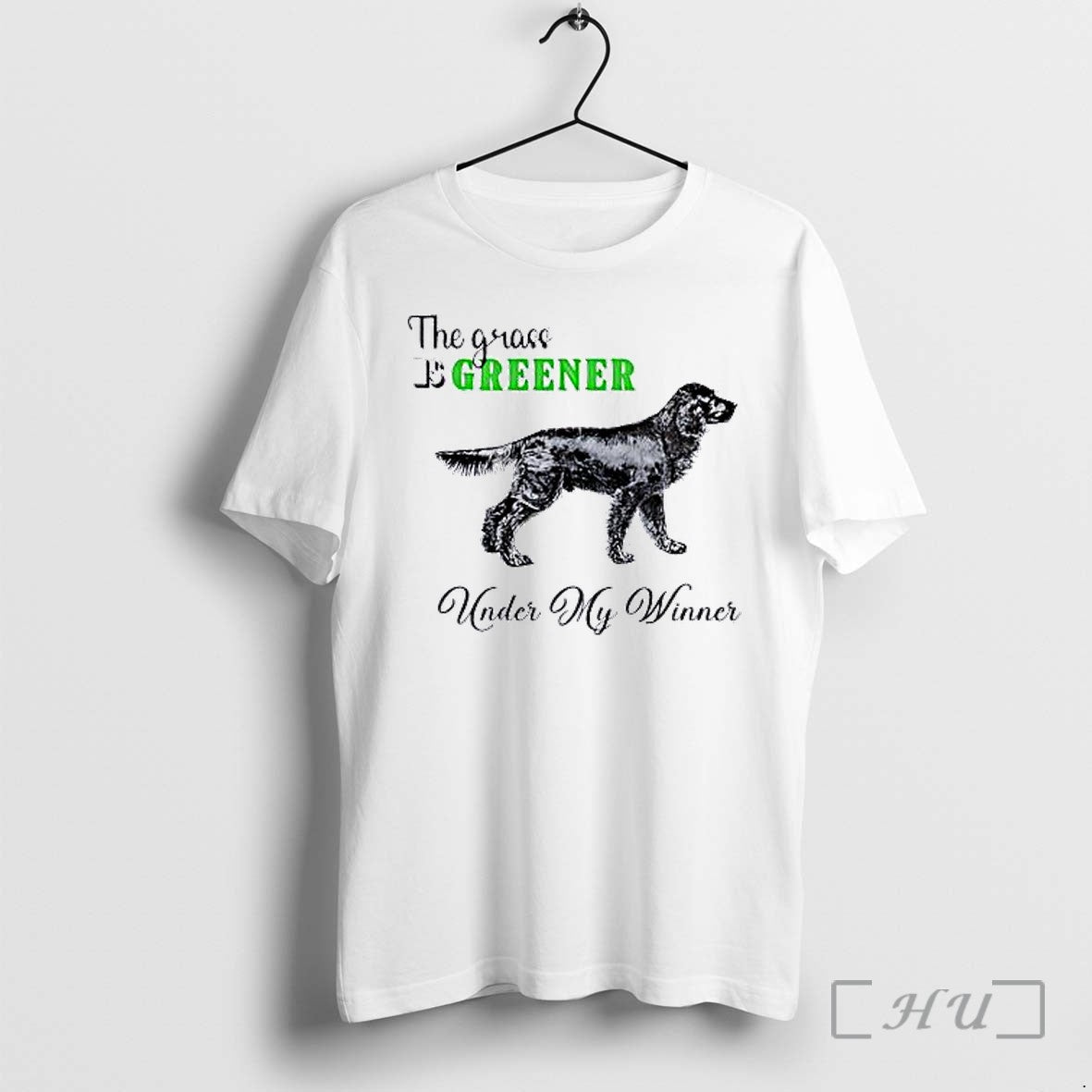 Officials The Grass Is Greener Under My Winner Dog - Adult & Kids T-Shirts, Sweatshirts & Hoodies apparel design preview 1