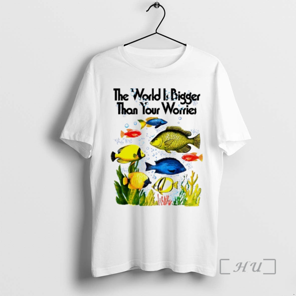 Officials The World Is Bigger Than Your Worries - Adult & Kids T-Shirts, Sweatshirts & Hoodies apparel design preview 1