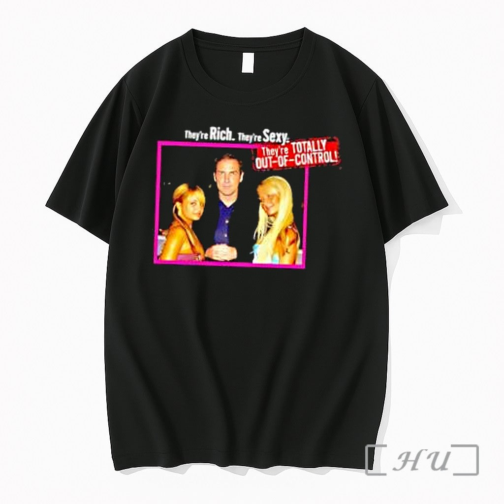 Officials Theyre Rich Sexy Totally Out Of Control - Adult & Kids T-Shirts, Sweatshirts & Hoodies apparel design preview 1