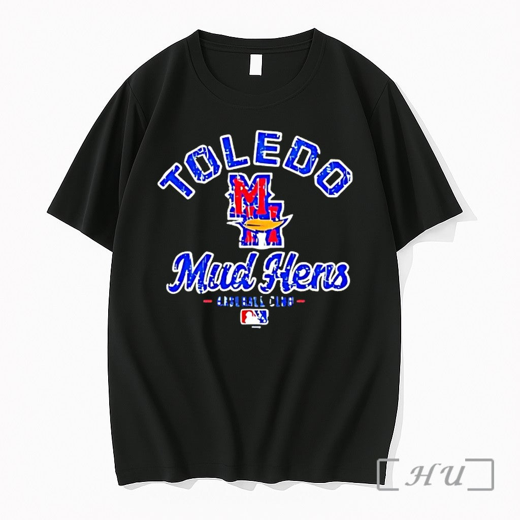 Officials Toledo Mud Hens Baseball Club Mlb Logo - Adult & Kids T-Shirts, Sweatshirts & Hoodies apparel design preview 1