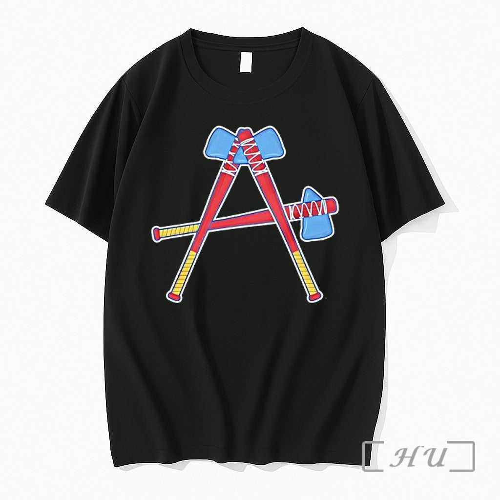Officials Tomahawk A Atlanta Braves Baseball - Adult & Kids T-Shirts, Sweatshirts & Hoodies apparel design preview 1