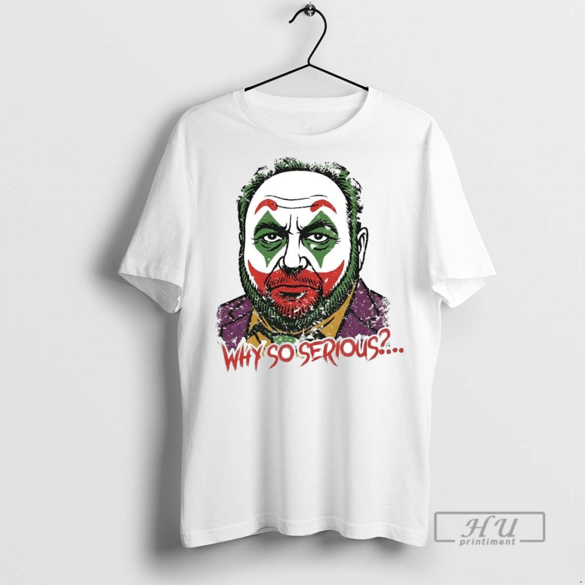 Officials Trending Alex Jones Joker Why So Serious - Adult & Kids T-Shirts, Sweatshirts & Hoodies apparel design preview 1